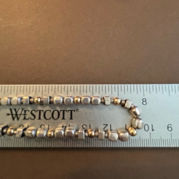 Silpada RARE Sterling Silver & 14k Gold Filled Nugget Necklace - Picture 14 of 16